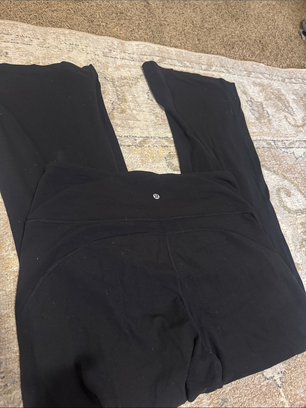 lululemon athletica Black Flare Leggings - Picture 3 of 5
